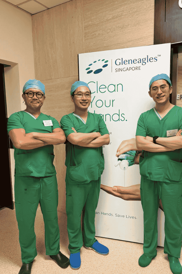 Visiting Surgeons from Hong Kong