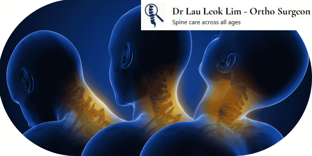 Neck pain on flexion and extension
