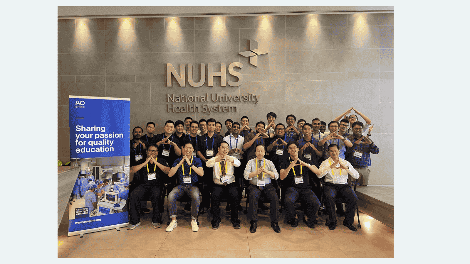AO Spine faculty and participants from Singapore and Asia
